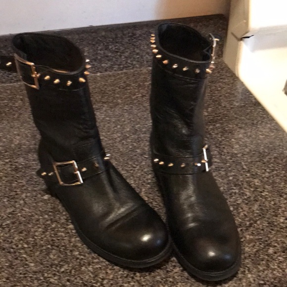 jimmy choo studded boots
